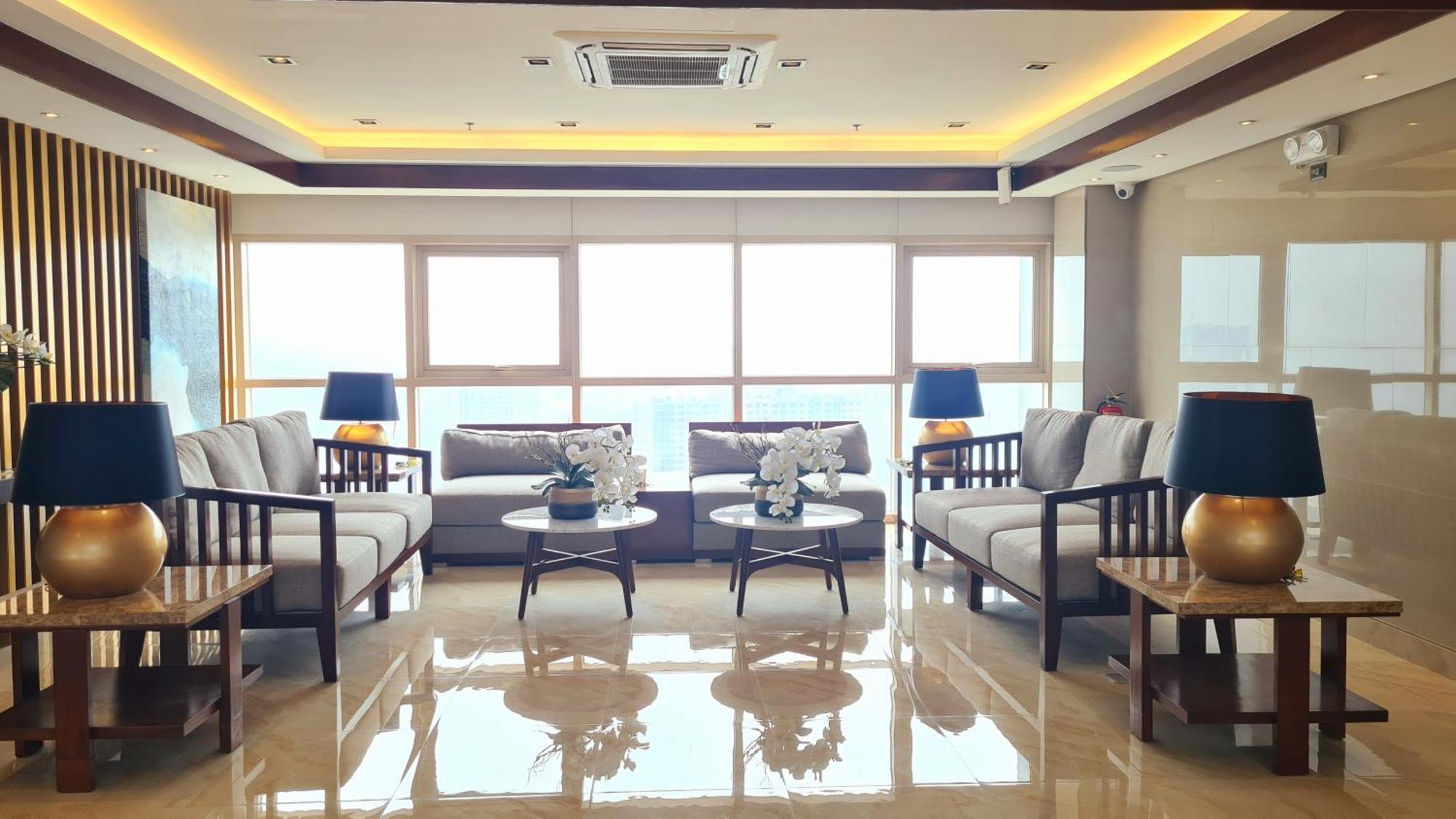 Cozy Penthouse 2Br Suite W Balcony - Amazing Manila Bay View And City Skyline Near Moa Pasay Esterno foto